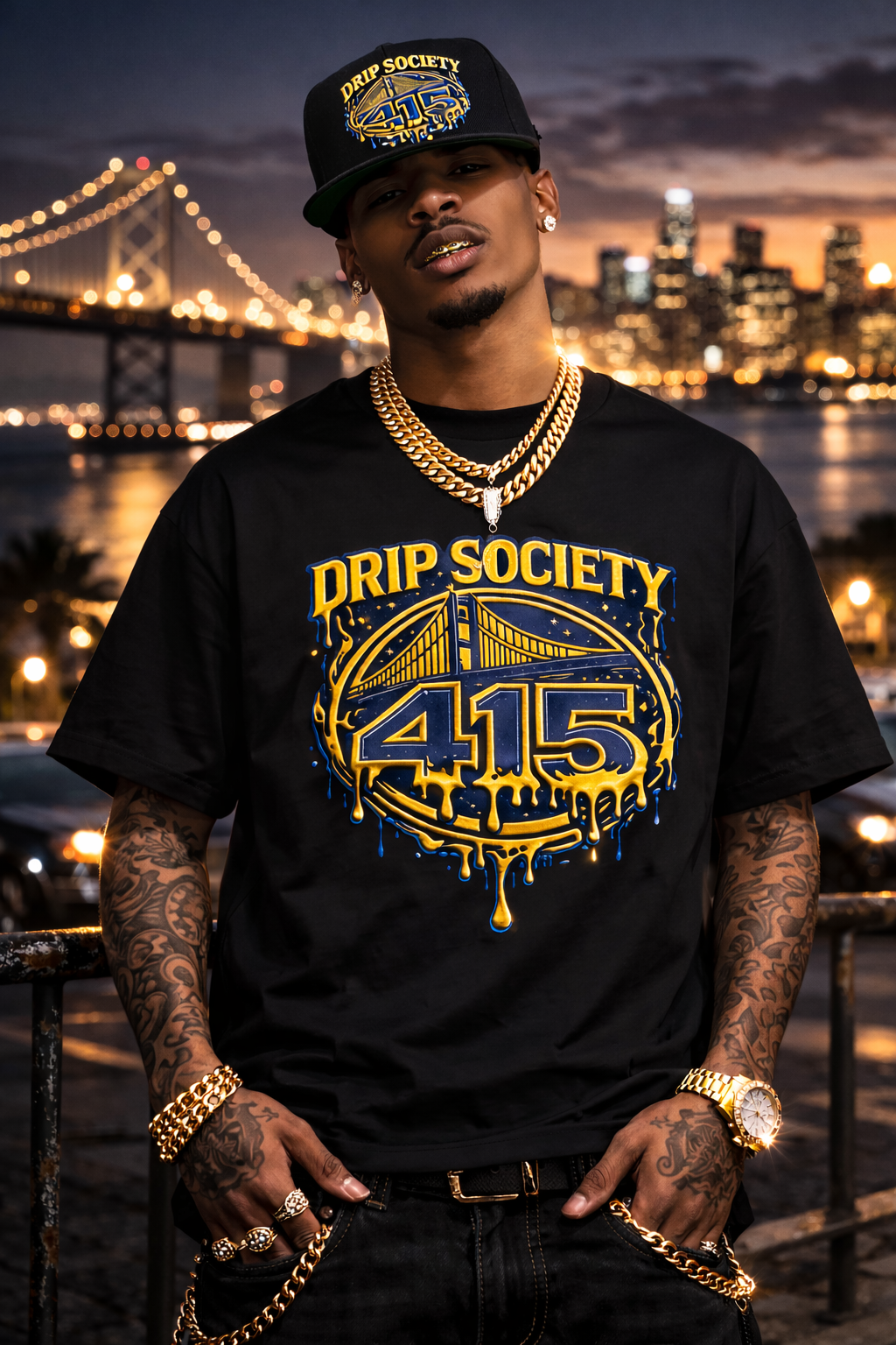 Drip Society 415 Blk Hat