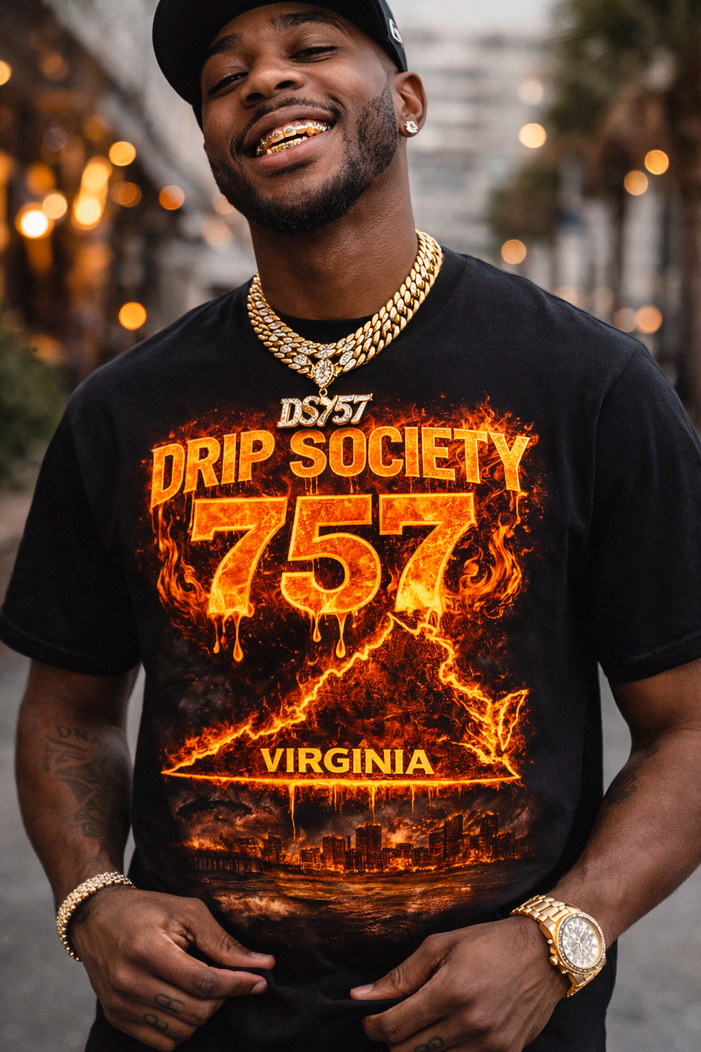Drip Society 757 ts fire