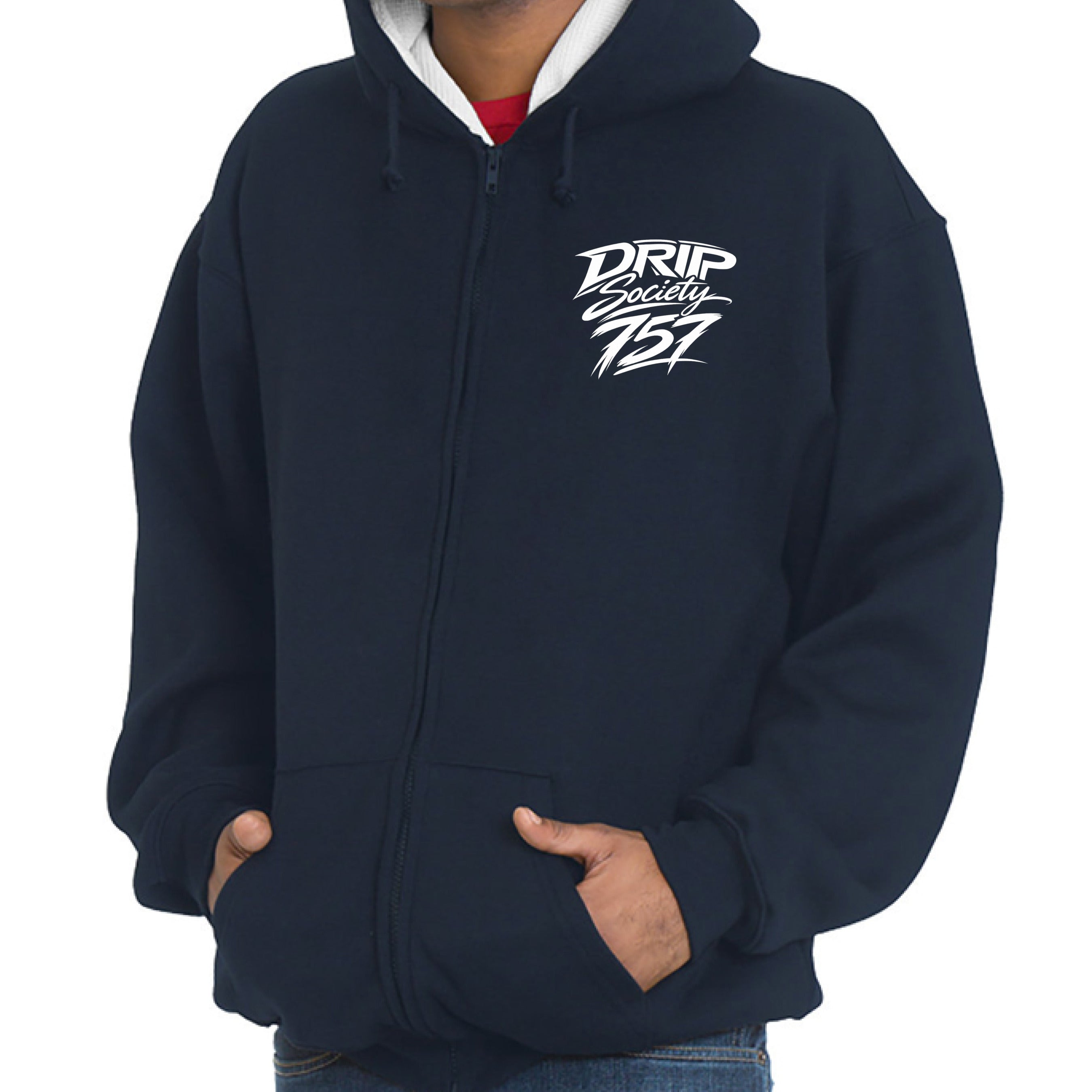 NAVY/ CREAM - FRONT