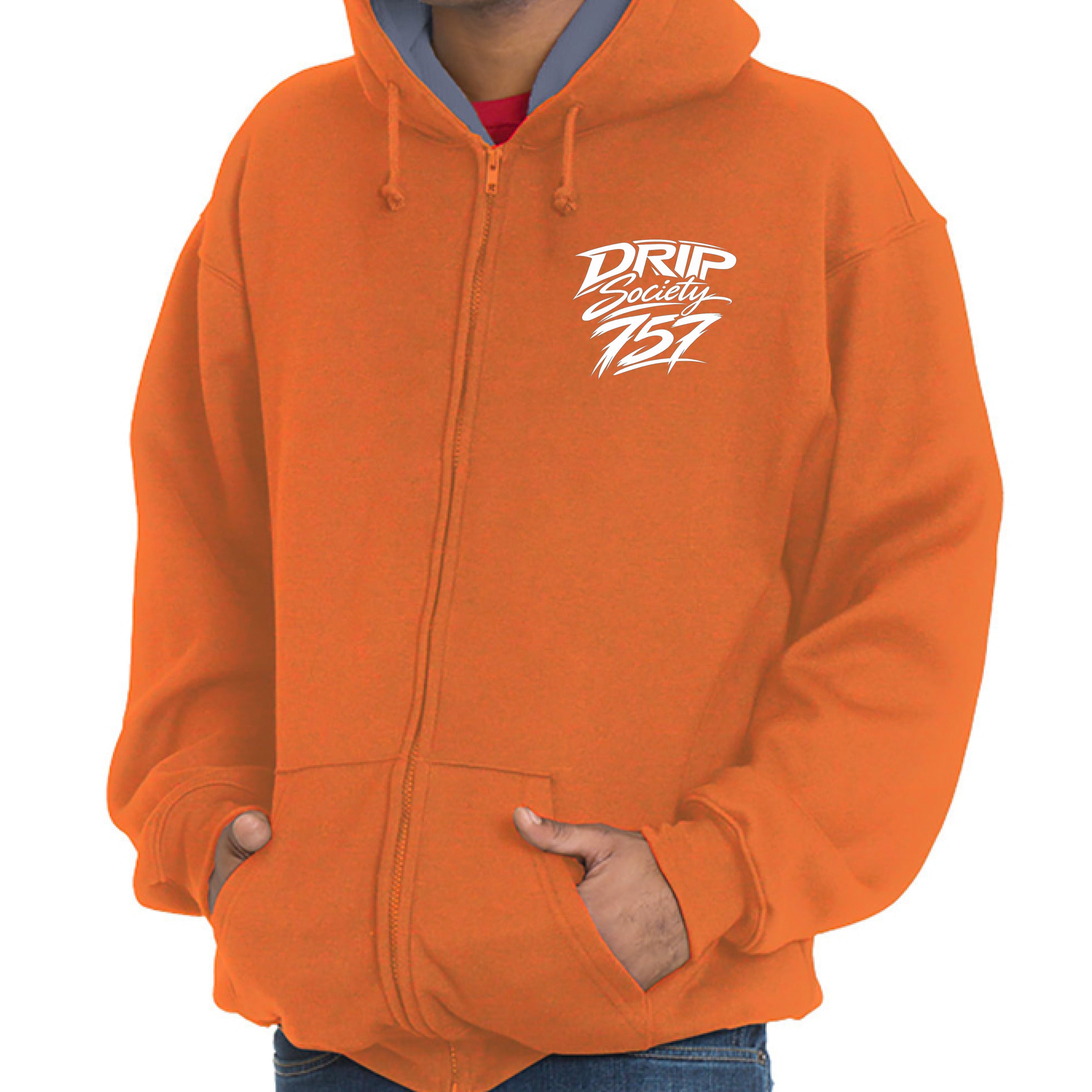 BRT ORNG/ DK GRY - FRONT