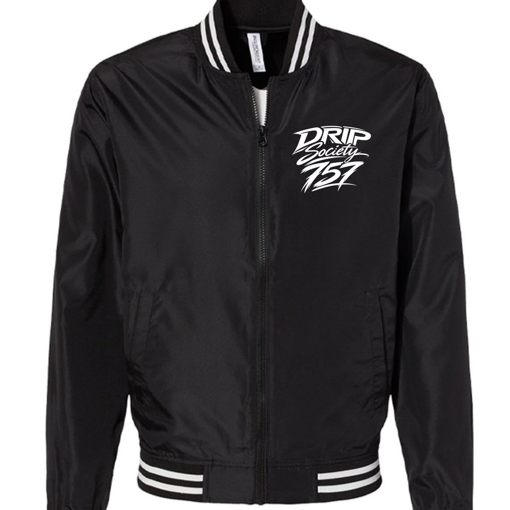 Black/ White Stripe - FRONT