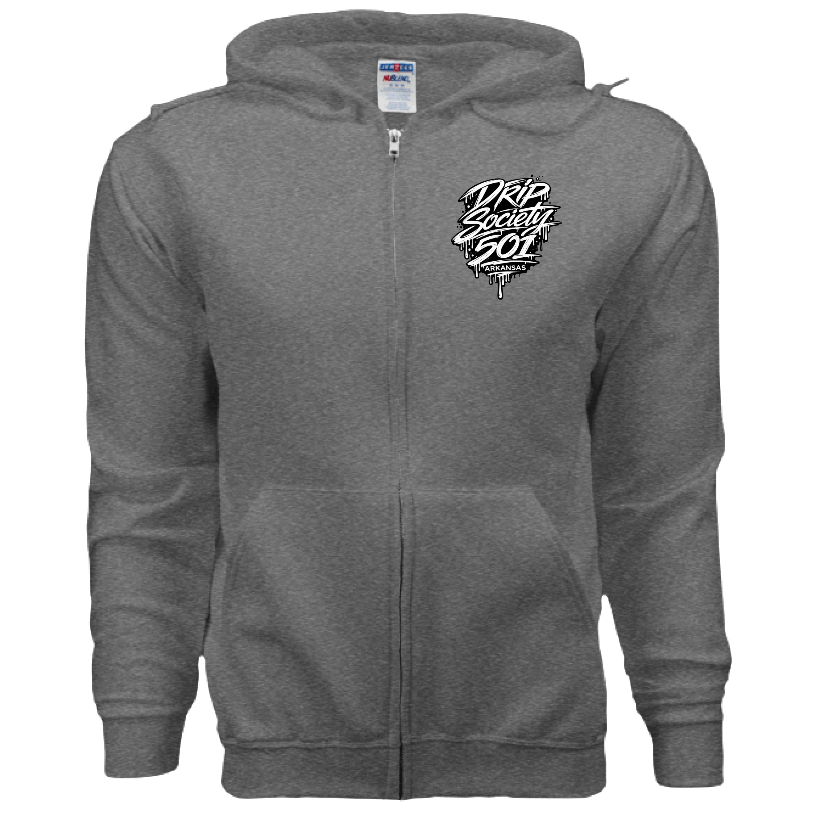 BLACK HEATHER - FRONT