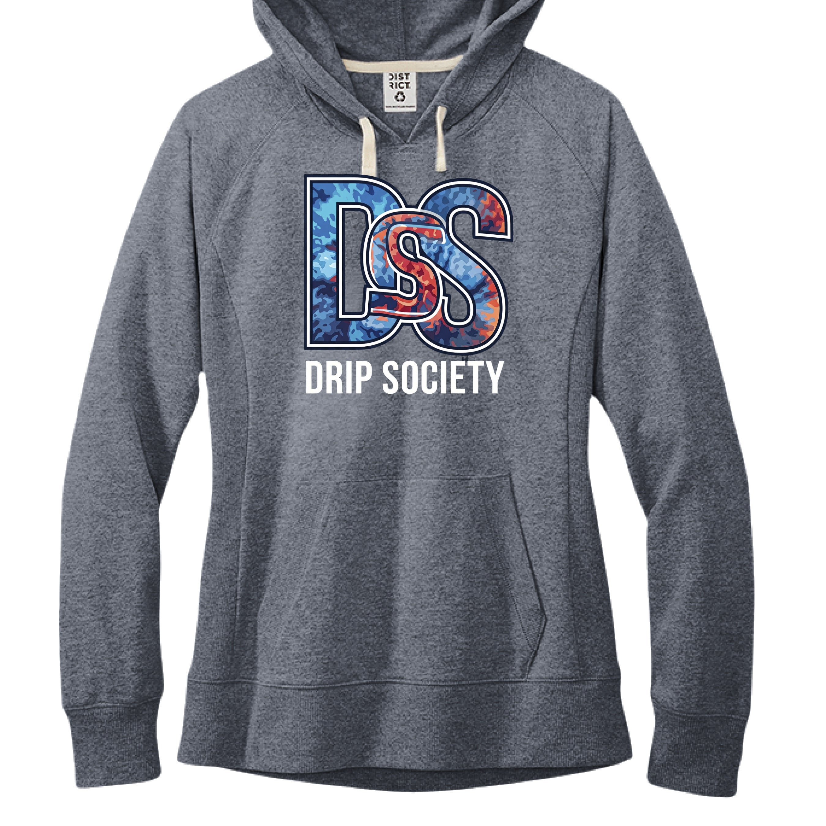 Heathered Navy - FRONT