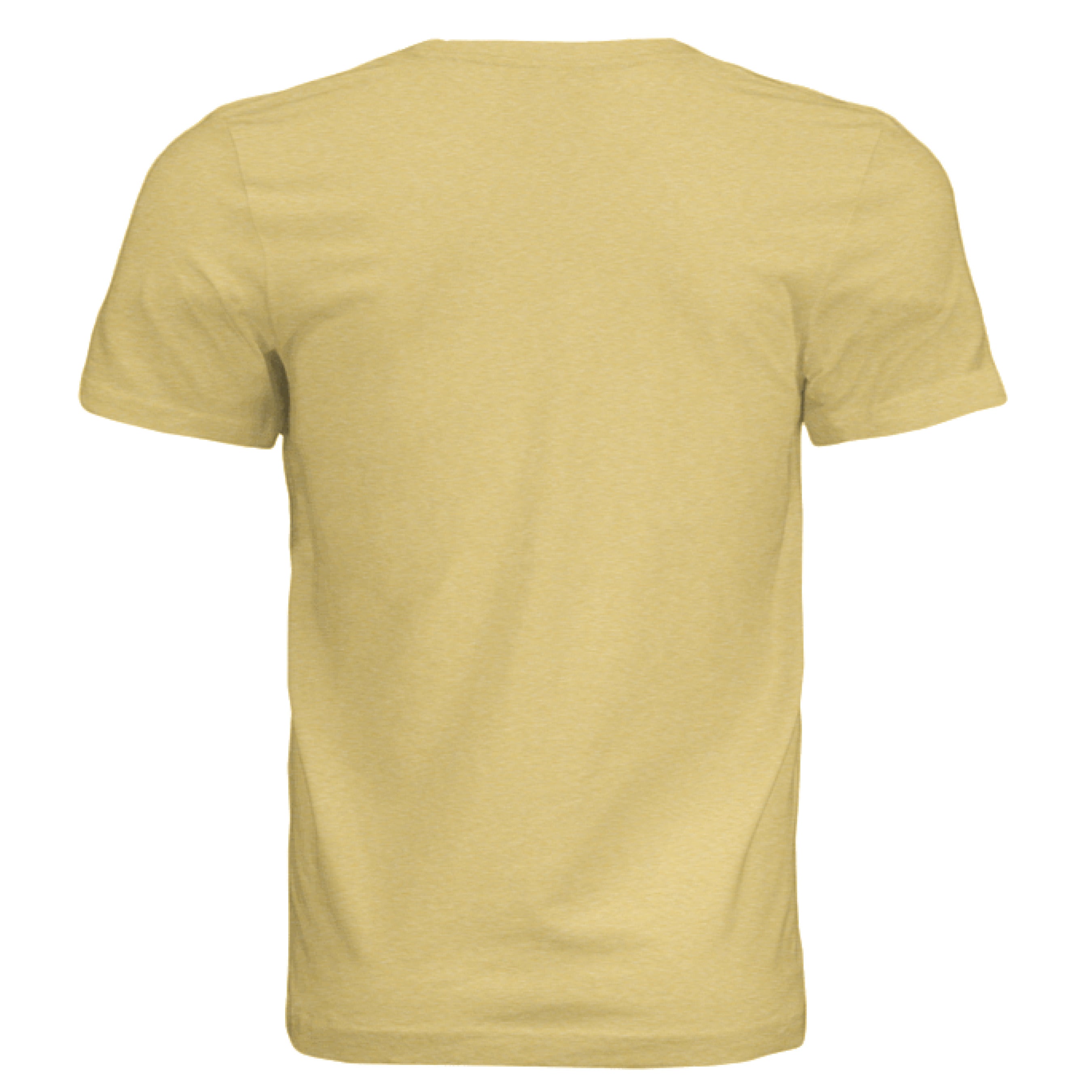 Mustard Triblend - BACK