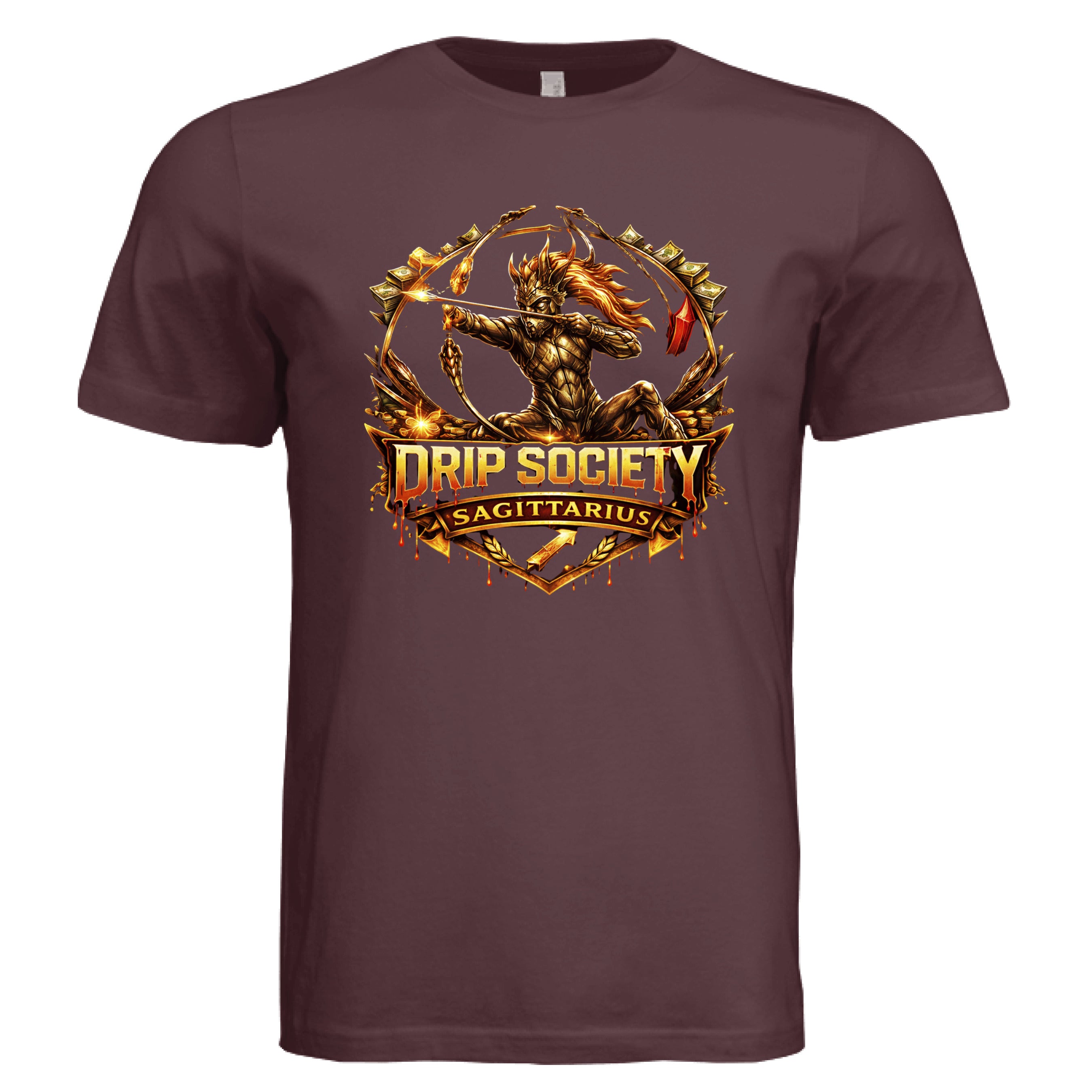 Solid Maroon Triblend - FRONT