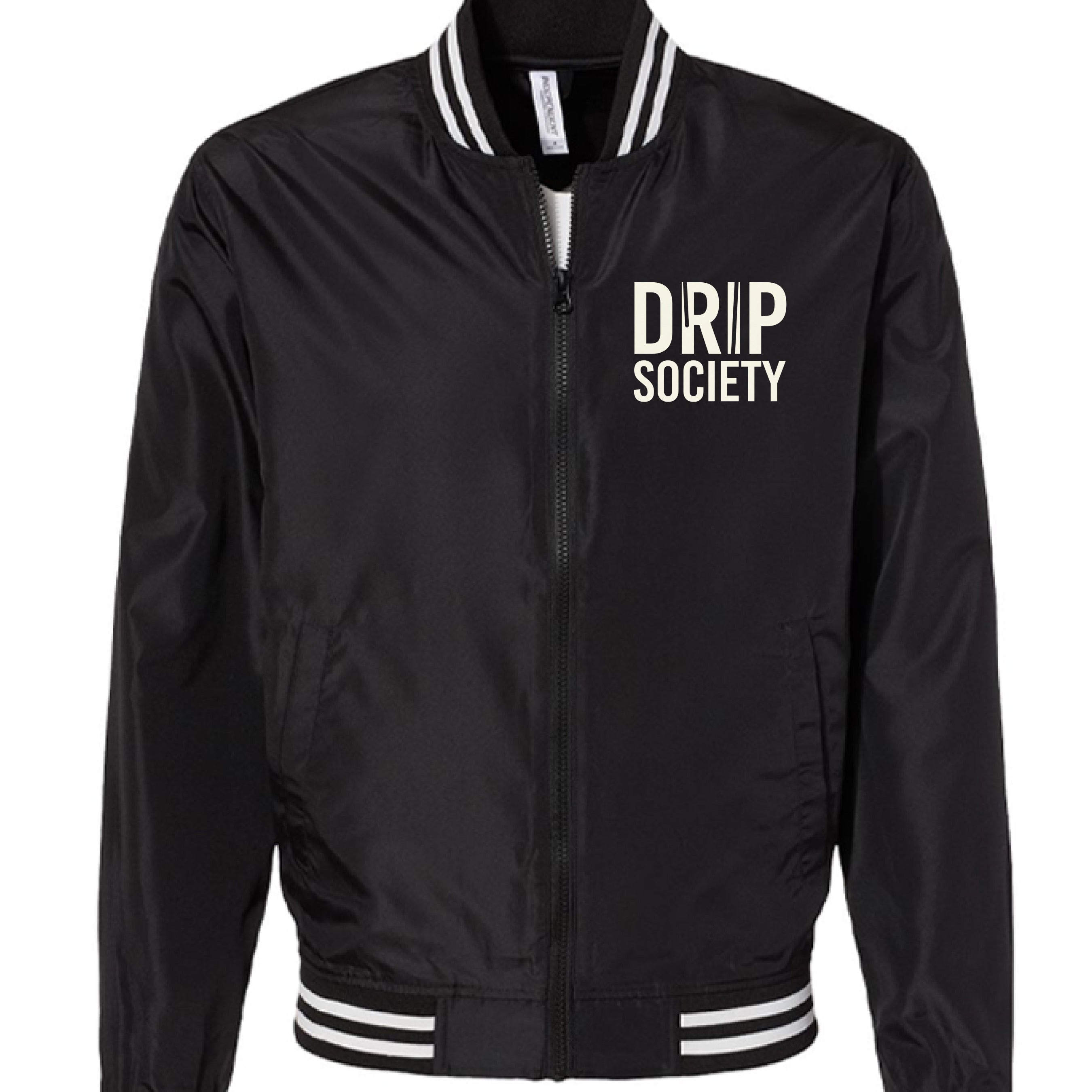 Black/ White Stripe - FRONT